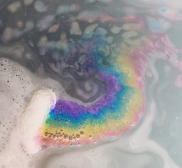 The Rainbow Cloud Bath Bomb